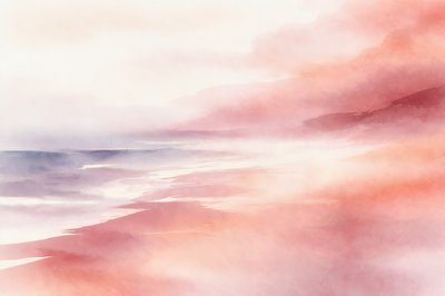 Nyugodt, ködös táj alkotó: Natalie Bruns