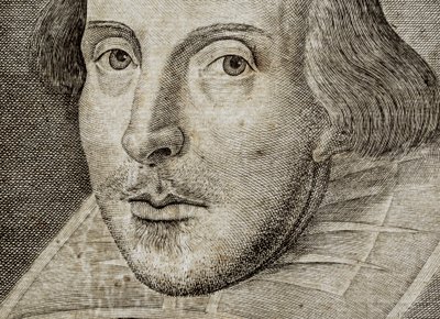 Részlet William Shakespeare portréjából a Comedies, histories,  t... alkotó: Nathan Benn
