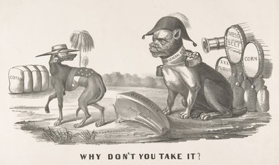 Miért nem veszi, 1861-64., 1861-64. Alkotók: Nathaniel Currier, James Merritt Ives, Currier és Ives. alkotó: Currier and Ives