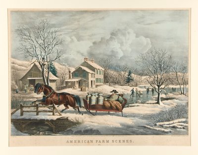 Amerikai tanyasi jelenetek./ 4. sz alkotó: Nathaniel Currier