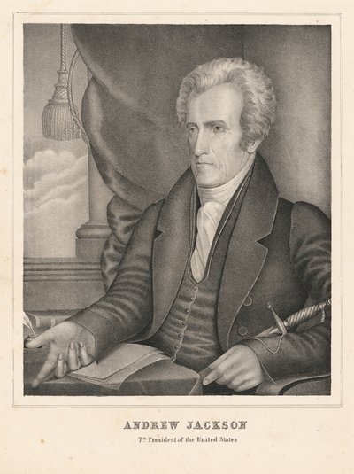 Andrew Jackson alkotó: Nathaniel Currier