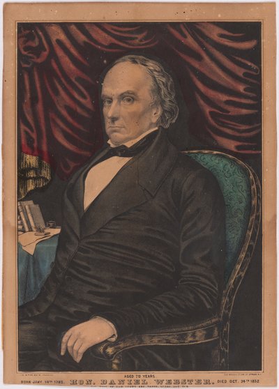 Daniel Webster alkotó: Nathaniel Currier
