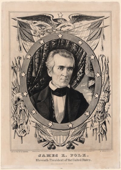 James K. Polk alkotó: Nathaniel Currier