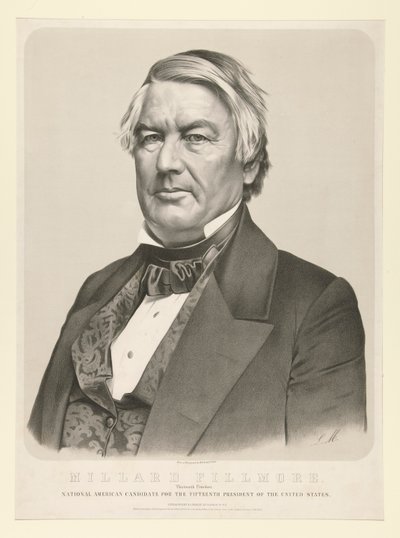 Millard Fillmore, a tizenharmadik elnök alkotó: Nathaniel Currier