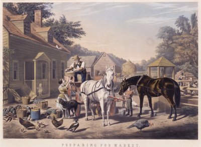 Felkészülés a piacra alkotó: Nathaniel Currier