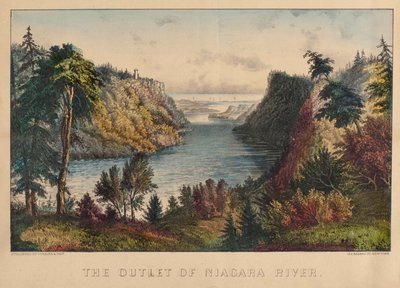 A Niagara-folyó torkolata alkotó: Nathaniel Currier