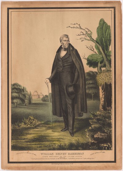 William Henry Harrison alkotó: Nathaniel Currier