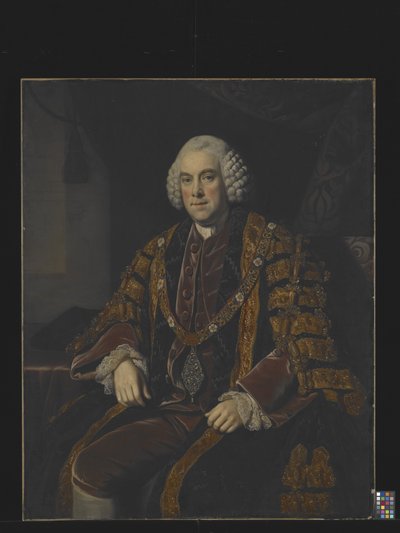 London főpolgármestere (olaj, vászon) alkotó: Nathaniel Dance