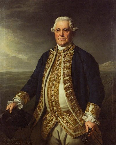 Richard Edwards admirális (1715-1795) alkotó: Nathaniel Dance