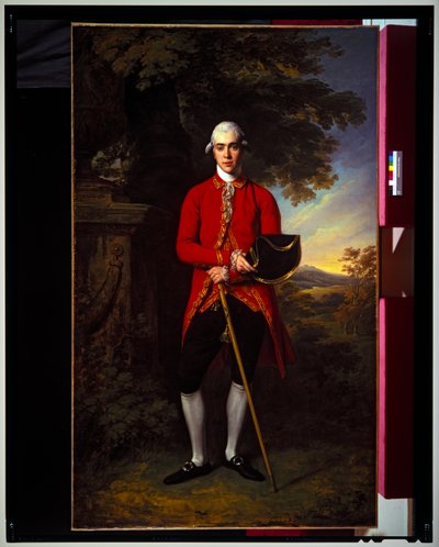 Thomas Assheton-Smith portréja (vászon) alkotó: Nathaniel Dance