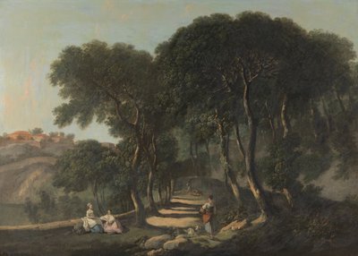 Kilátás Róma közelében alkotó: Nathaniel Dance