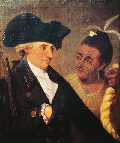 Charles Clerke kapitány (1741-1779), James Cook (1728-1779) angol kapitány és útitárs portréja. Nathaniel Dance-Holland (1735-1811) festménye alkotó: Nathaniel Dance-Holland