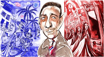 Francis Poulenc francia zeneszerző alkotó: Neale Osborne