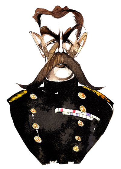 Ír származású, brit tábornagy, First Earl Kitchener alkotó: Neale Osborne