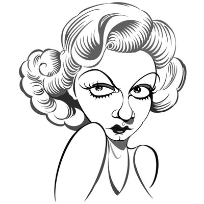 Jean Harlow, 2018 (digitális) alkotó: Neale Osborne