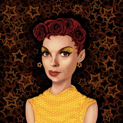 Judy Garland, 2021 (digitális) alkotó: Neale Osborne