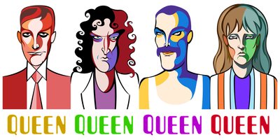 Queen, 2023 (digitális) alkotó: Neale Osborne