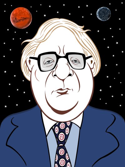 Ray Bradbury, 2019 (digitális) alkotó: Neale Osborne
