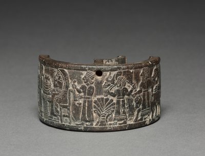 Pyxis bankett, ie 800-750 (steatit) alkotó: Neo Hittite