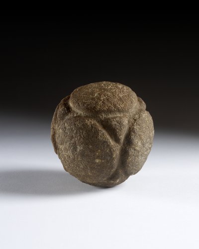Faragott labda, késő neolitikum, Skócia, Kr.e. 3750-2000 alkotó: Neolithic