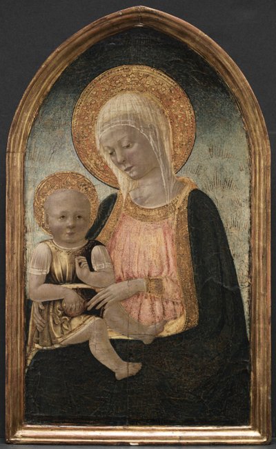 Szűz és gyermek, c. 1460. alkotó: Neri de Bicci