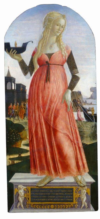 Ötödik Claudia, c. 14901495. alkotó: Neroccio de Landi