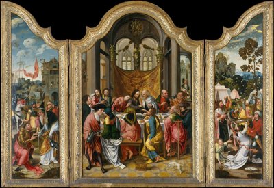 Az utolsó vacsora, 1515-20. alkotó: Netherlandish