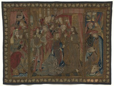 Krisztus és a házasságtörésen elhurcolt asszony alkotó: Netherlandish 16th Century