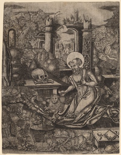 Szent Jeromos alkotó: Netherlandish 16th Century