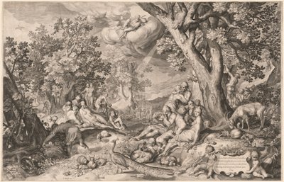 Az aranykor alkotó: Netherlandish 17th Century after Nicolaes de Bruyn after Abraham Bloemaert