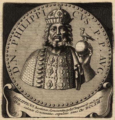 Philippikos bizánci császár. alkotó: Netherlandish School
