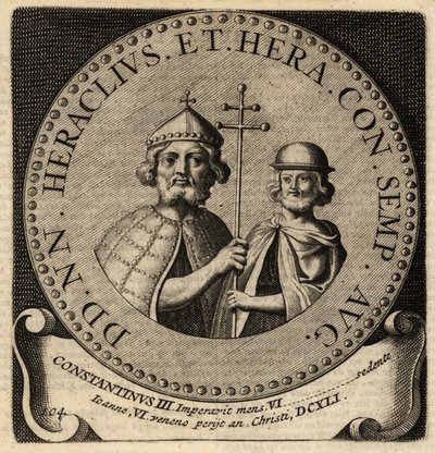 Hérakleiosz és Konstantin bizánci császárok III. alkotó: Netherlandish School