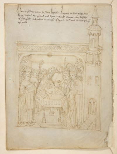 Pamut Julius E. IV, art. 6, The Beauchamp Pageants, 1483 körül (tinta pergamen) alkotó: Netherlandish School