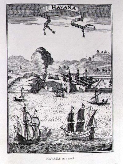 Havanna, a Gages Voyagesből, Amszterdam, 1720 alkotó: Netherlandish School