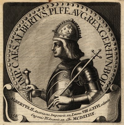 Albert német király. alkotó: Netherlandish School