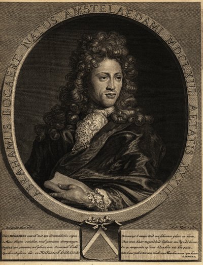 Bogaert Ábrahám portréja 1653-1727. alkotó: Netherlandish School