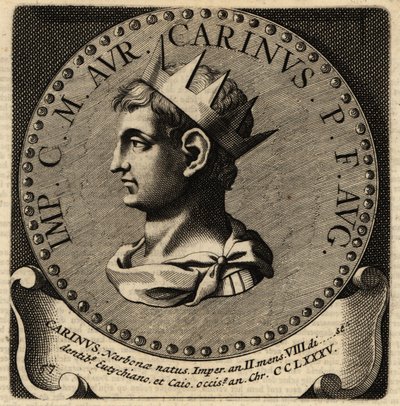 Carinus római császár portréja. alkotó: Netherlandish School