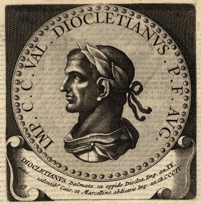 Diocletianus római császár portréja. alkotó: Netherlandish School