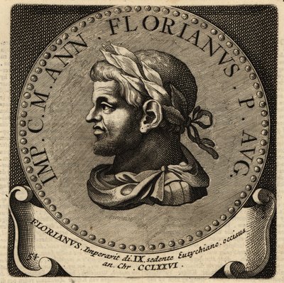 Florianus római császár portréja. alkotó: Netherlandish School