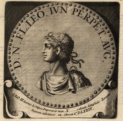 Leó római császár portréja. alkotó: Netherlandish School