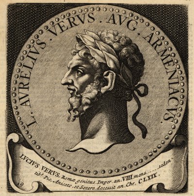Lucius Verus római császár portréja. alkotó: Netherlandish School