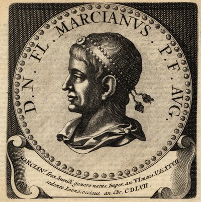 Marcianus római császár portréja. alkotó: Netherlandish School