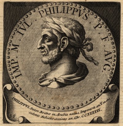 Arab Fülöp római császár portréja. alkotó: Netherlandish School