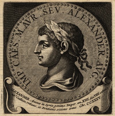 Perselus Sándor római császár portréja. alkotó: Netherlandish School