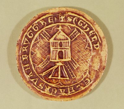 A Bruges-i Millers Céh pecsétje, 1407 alkotó: Netherlandish School