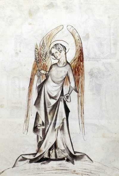 Sloane 3983 f.23 A szűz csillagjegy (vellum) alkotó: Netherlandish School