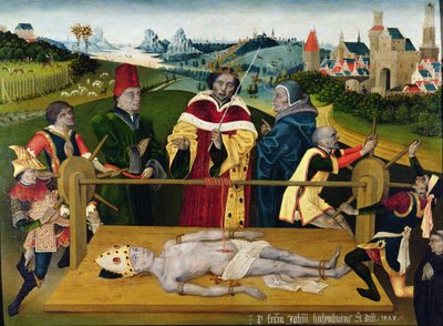 Szent Erasmus vértanúsága alkotó: Netherlandish School