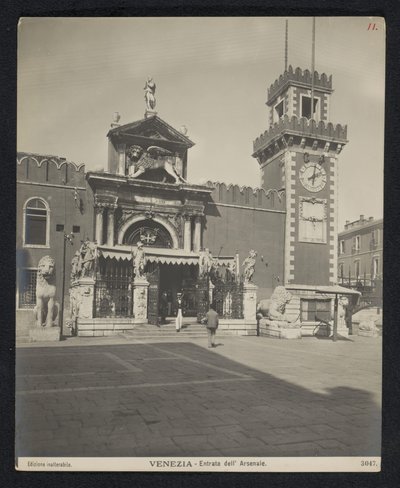 Porta Magna a Velencei Arzenálból Venezia – Entrata dell