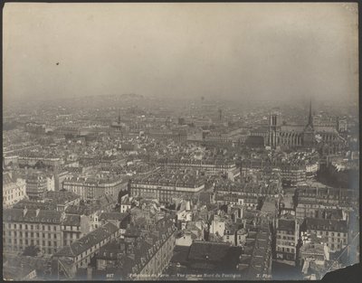 Párizsi panoráma - A Pantheon északi oldaláról nézve alkotó: Neurdein freres