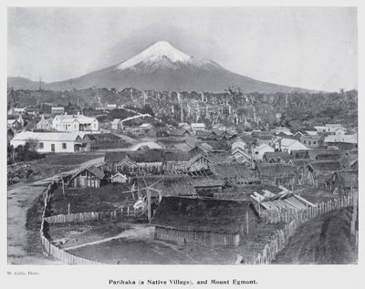 New Plymouth, Új-Zéland: Parihaka, egy szülőfalu és Mount Egmont (f/w fotó) alkotó: New Zealand Photographer